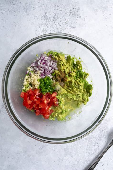 Homemade Healthy Guacamole - Emily Maude Nutrition