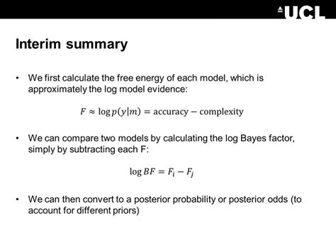 Bayesian Model Selection And Averaging Spm For Megeeg Course Peter