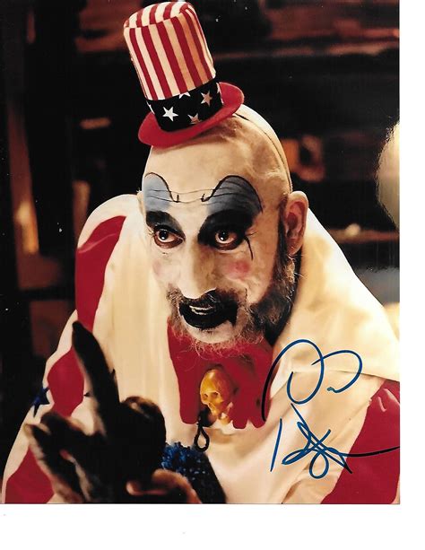 The Awesome Creepy Actor SID HAIG Nice Colorful Autographed 8x10 Promo