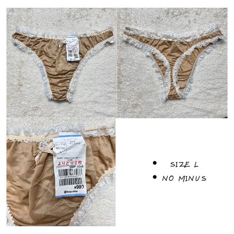 G String Panties Lingerie Original New Fesyen Wanita Pakaian Wanita Bawahan Di Carousell