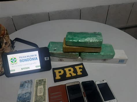 Boliviana é Presa Com Quatro Quilos De Cocaína Em Guajará Mirim