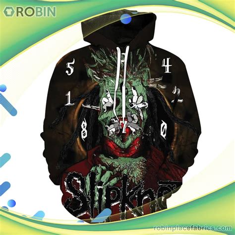 Slipknot 3d Printed Hoodie - RobinPlaceFabrics