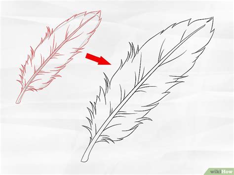 Comment Dessiner Une Plume Tapes Wikihow