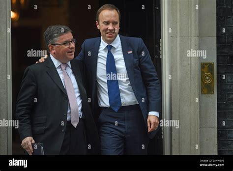 Justice Secretary Robert Buckland Left And Health Secretary Matt