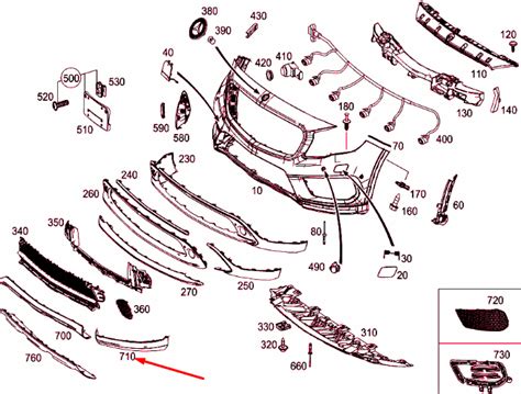 Mercedes Benz Gla X Front Bumper Left Side Trim A New