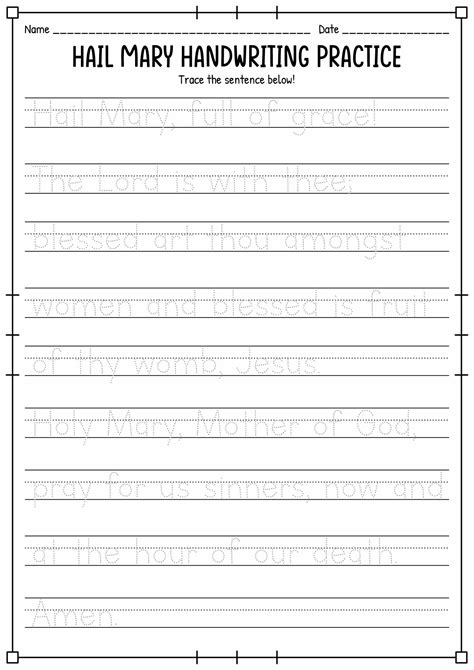 Printable Handwriting Worksheets Blank - Printable Online