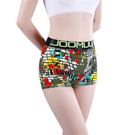 Impress O De Algod O Das Mulheres Dos Desenhos Animados Boxer Briefs