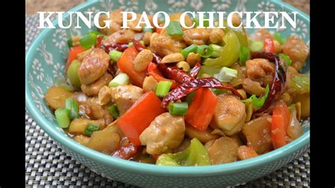 Homemade Kung Pao Chicken Better Than Take Out Youtube