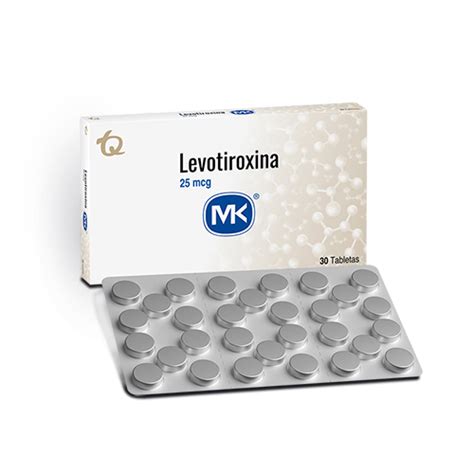 LEVOTIROXINA MK 25 MCG X 30 TABLETAS Droguería la de Todos