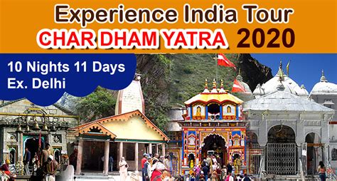 Chardham Yatra Tour Packages By Car Or Tempo Traveller From Haridwar Delhi