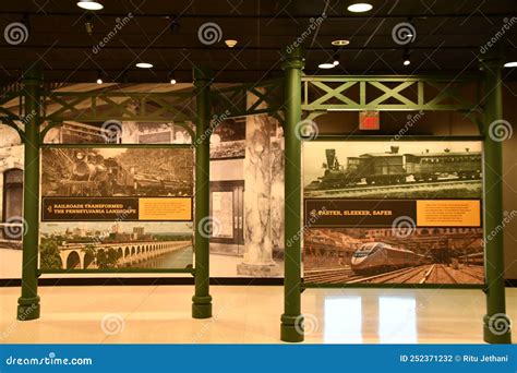 Railroad Museum of Pennsylvania in Strasburg, Pennsylvania Editorial ...