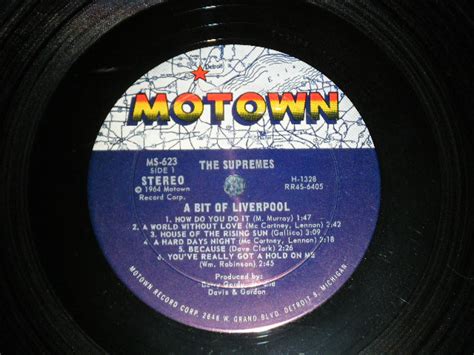 Diana Ross And The Supremes A Bit Of Liverpool E Ex Ex