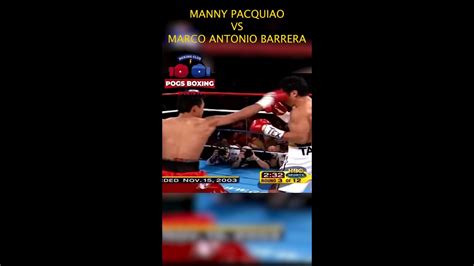 MANNY PACQUIAO VS MARCO ANTONIO BARRERA HIGHLIGHTS YouTube