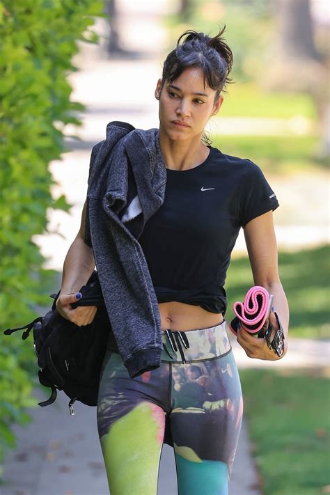 Sofia Boutella Shows Her Abs After Pilates Session In Los Angeles 11