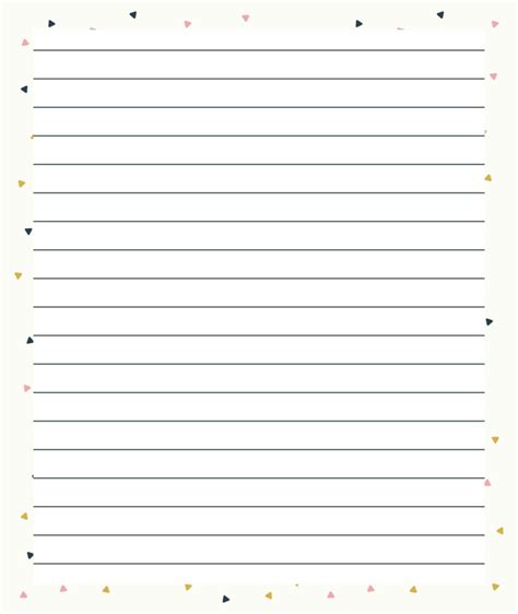 Printable Fundations Lined Paper Printable Jd