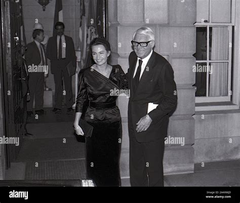 Washington DC, USA, February 18, 1984 Cary Grant and his wife Barbara ...