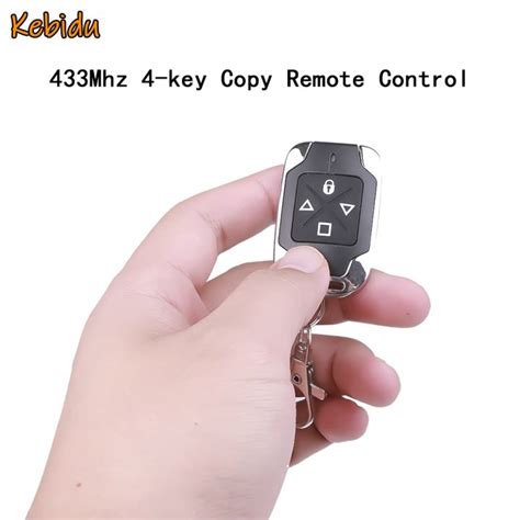 Kebidu Universal 433Mhz Wireless Remote Control RF 4 Key Copy Remote