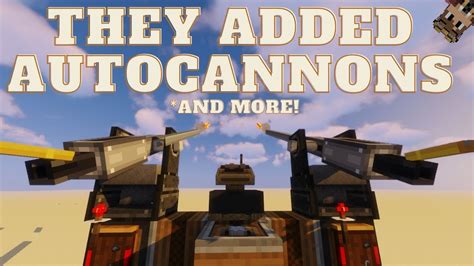 Create Big Cannons Autocannons YouTube