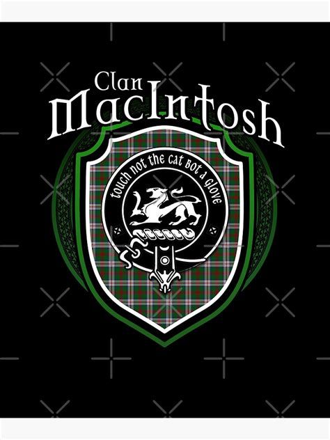 Clan MacIntosh Tartan Scottish MacIntosh MacIntosh Last Name