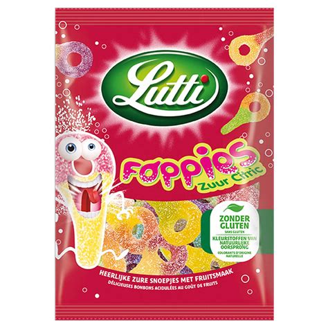 Lutti Snoepjes Foppies 175 Gr Delhaize