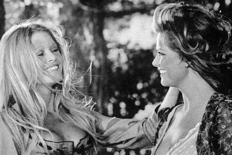 Brigitte Bardot and Claudia Cardinale in Les Pétroleuses 1971