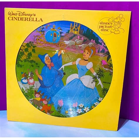 Disney Media Walt Disneys Cinderella Vtg 981 Soundtrack Phono