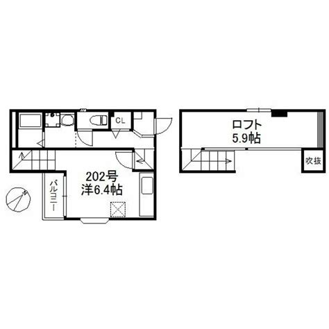 福岡市地下鉄空港線 西新駅 地上2階建て 築12年 福岡県福岡市中央区地行2丁目 55万円／ワンルーム 洋室64 ロフト59／22