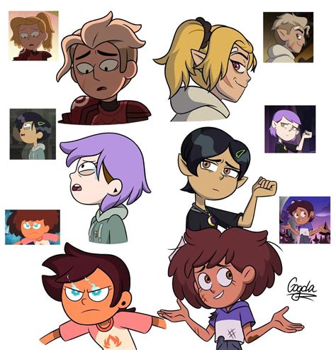 The Owl House X Amphibia X Gravity Falls X Star Vs The Forces Of Evil