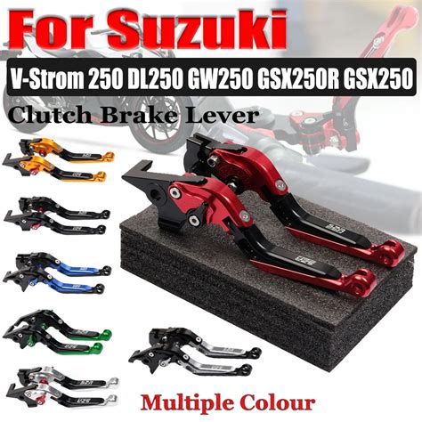 Motorcycle Adjustable Handle Brake Clutch Levers For SUZUKI GSX250R GSX