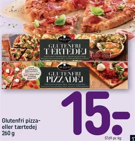 Glutenfri pizza eller tærtedej tilbud hos Rema 1000