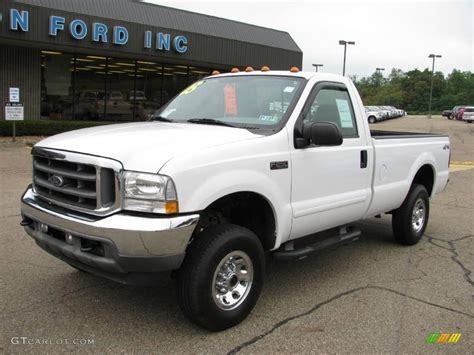 2003 Oxford White Ford F250 Super Duty Xlt Regular Cab 4x4 15577666