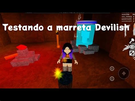 Testando A Marreta Devilish Flee The Facility Roblox YouTube