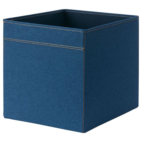 DrÖna Box Blue Denim 33x38x33 Cm Ikea Storage Boxes Ikea Kallax