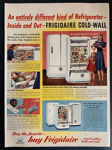 1950 Frigidaire Refrigerator For Sale Only 2 Left At 75