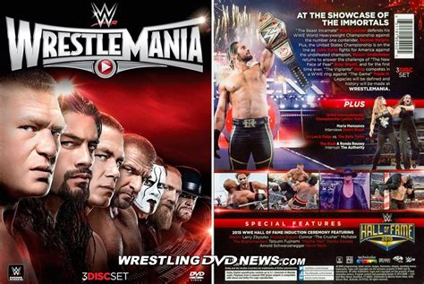 WrestleMania 31 Available on DVD & Blu-Ray Today: Complete Content Details