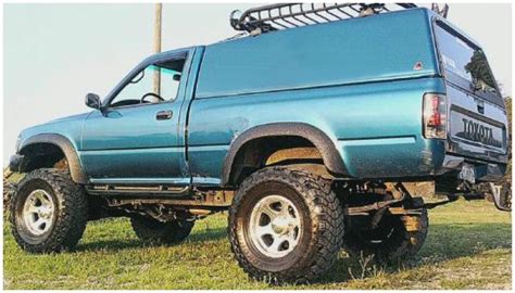 Bushwacker Fender Flares Toyota 1989 95 Pickup Set Of 4 Extend A Fender Flare