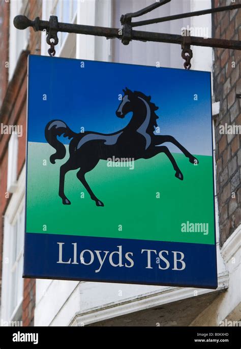 Lloyds TSB sign logo Stock Photo - Alamy