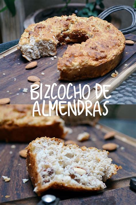 Como Hacer Un Bizcocho De Almendras Esponjoso Y Fitness Receta Food