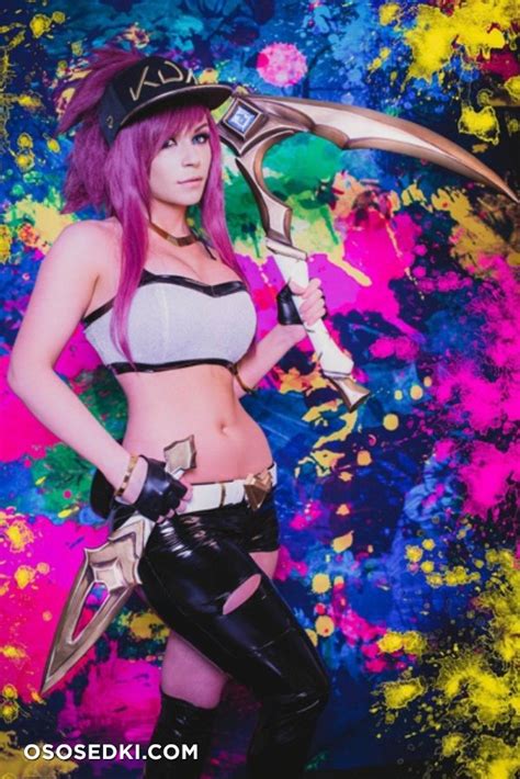 KDA Akali Danielle Beaulieu 28 Naked Cosplay Photos Onlyfans 116640