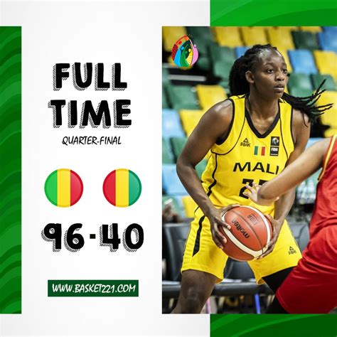 Afrobasket féminin Le Mali sans pitié avec la Guinée avant de