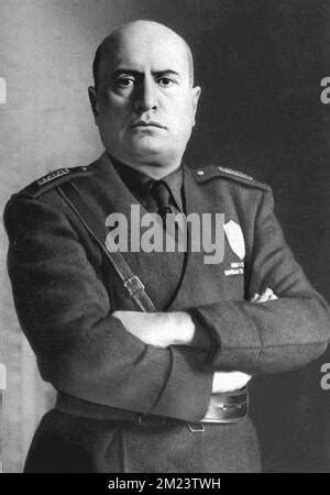 Benito Mussolini était le dictateur italien qui au siècle dernier a