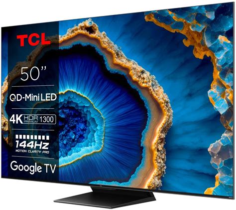 TCL 4K Mini LED QLED TV 50C809 50 Inches Hifi Lu