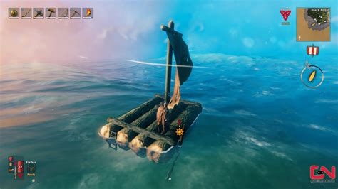 Valheim Raft - Controls and How to Sail in Valheim