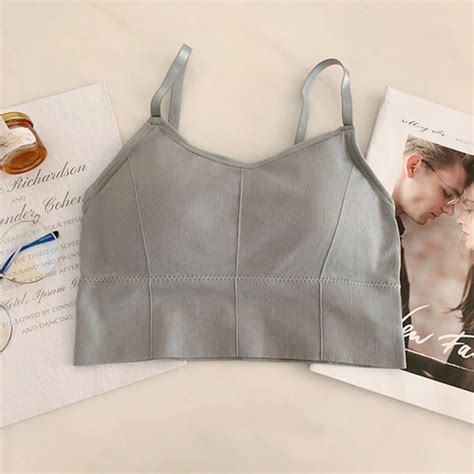 Mua Áo lót nữ Áo bra nữ len gân tăm chất đẹp dây hở lưng siêu hot CROPTOP KHÔNG GỌNG MẪU MỚI