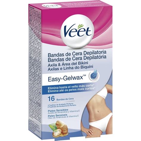 Bandas De Cera Depilatoria Easy Gelwax Para Axila Y Rea Del Bikini