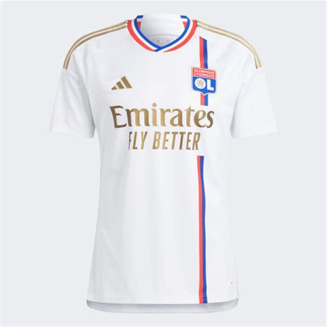 Adidas Olympique Lyonnais 23 24 Home Jersey White Adidas Deutschland