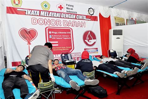 Peduli Kemanusiaan Ikata Upnvy Gelar Donor Darah Upn Veteran Yogyakarta