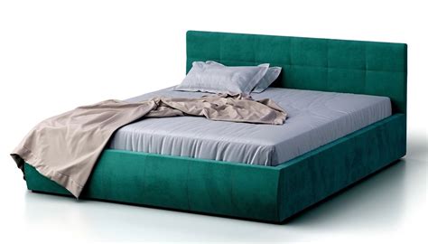 Кровать MYROOM Family Венера-1 160х190 зеленого цвета с подъемным ...