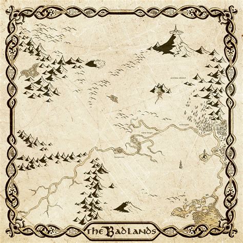 Map Badlands