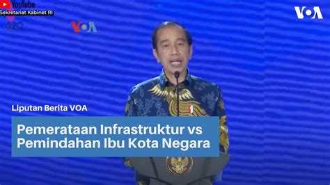 Pemerataan Infrastruktur Vs Pemindahan Ibu Kota Negara YouTube